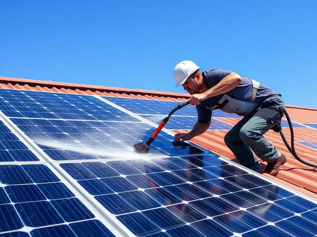 Solaranlagenreinigung